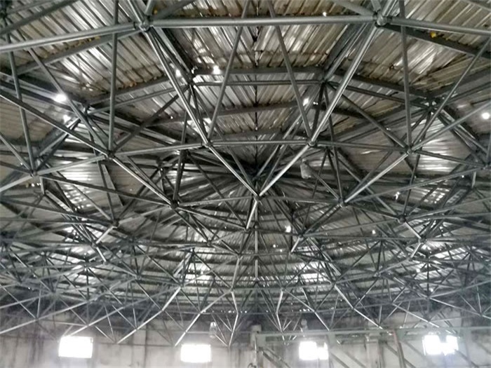 鹿泉洗煤厂蓄水池网架